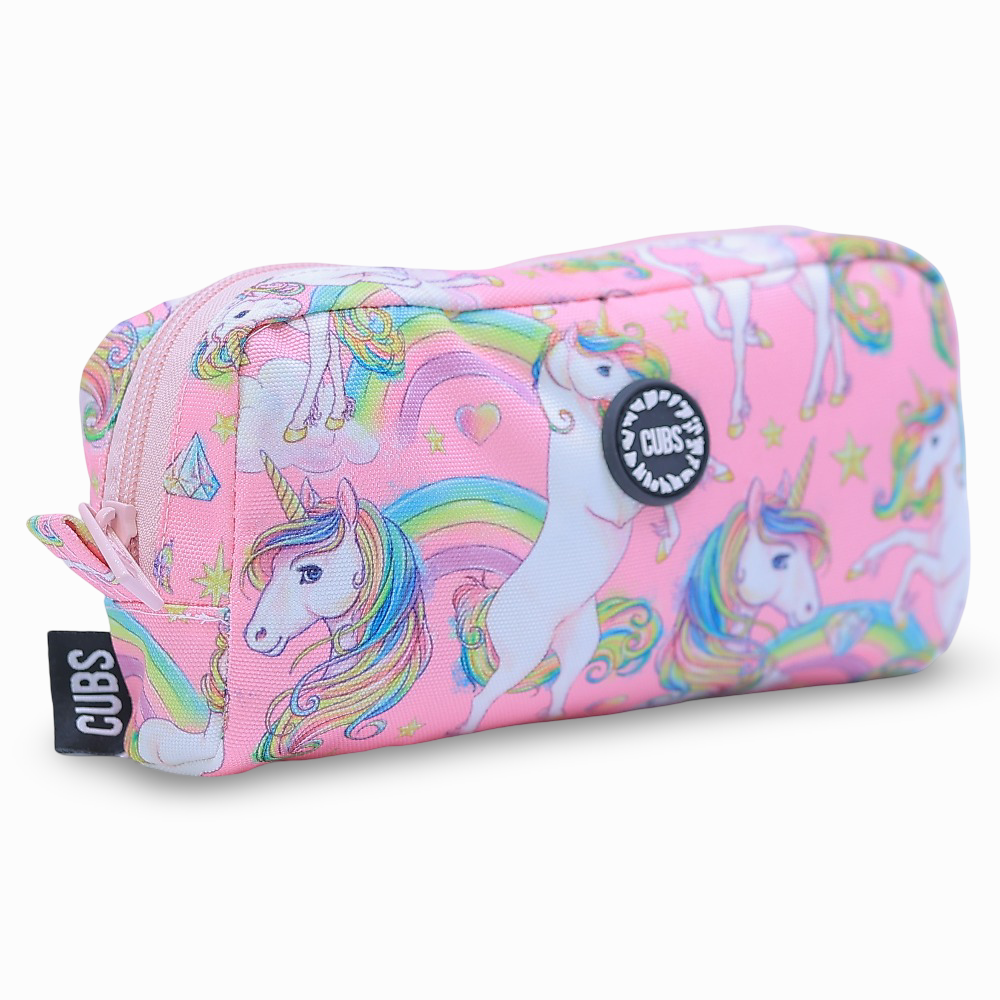 Cubs Pink Fantasy Unicorn Pencil Case