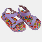 Girls Rubber Sandal – Purple