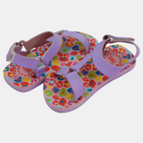 Girls Rubber Sandal – Purple