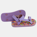 Girls Rubber Sandal – Purple