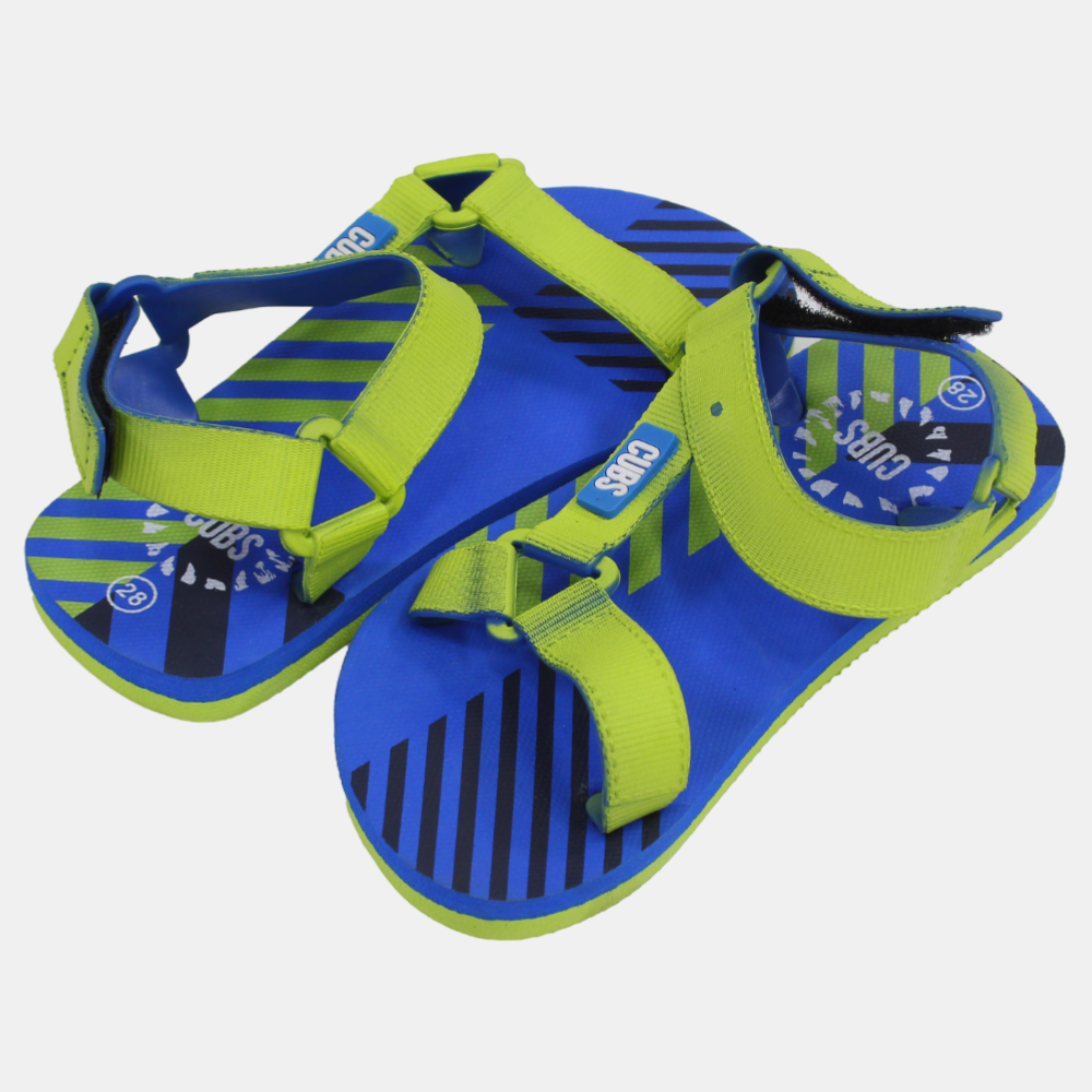 Boys Rubber Sandals – Neon Green