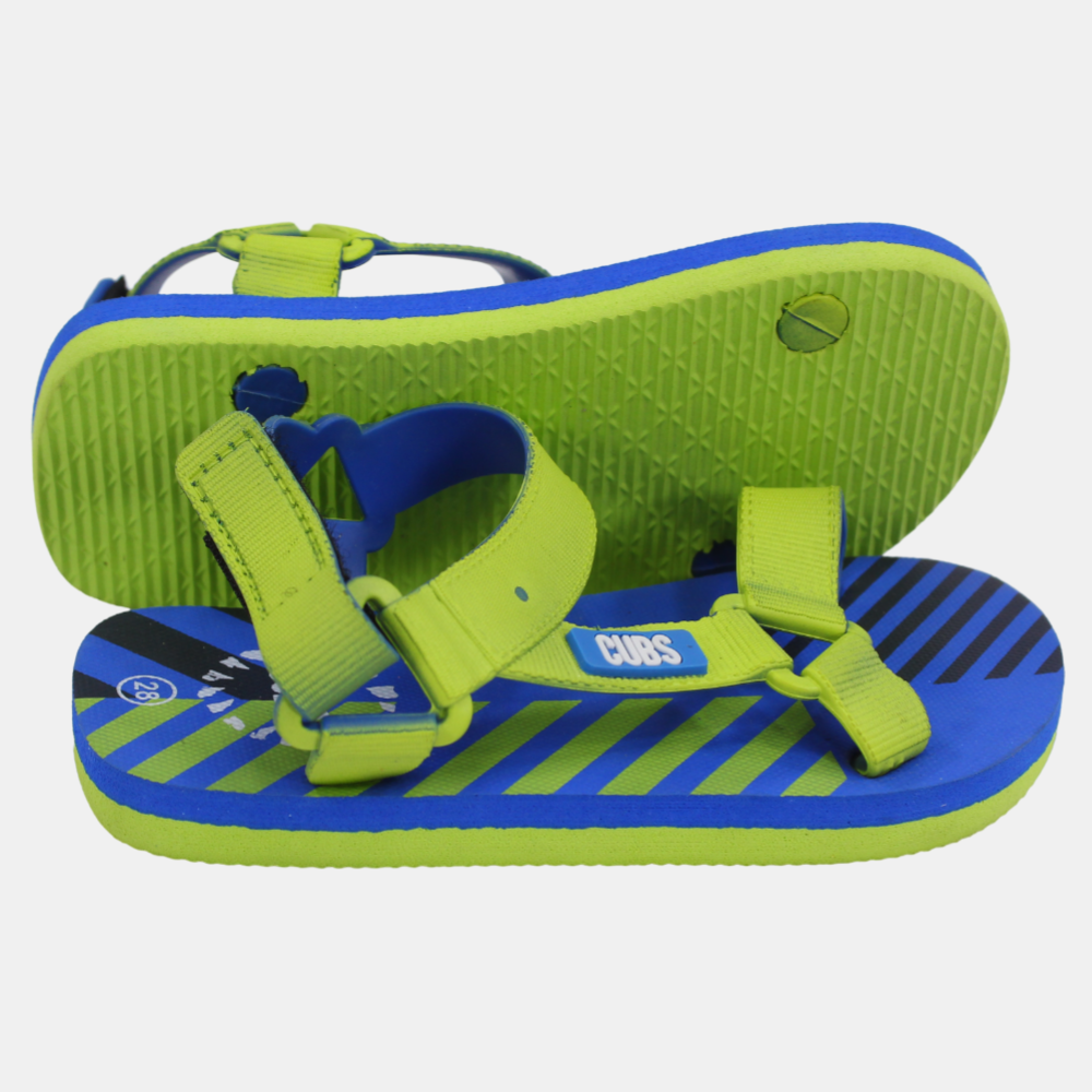 Boys Rubber Sandals – Neon Green