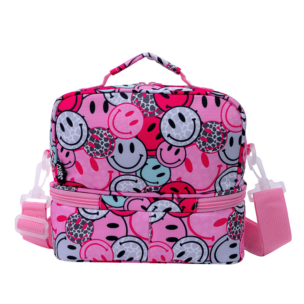 Cubs Hard Top Lunch Bag – Pink Smiles