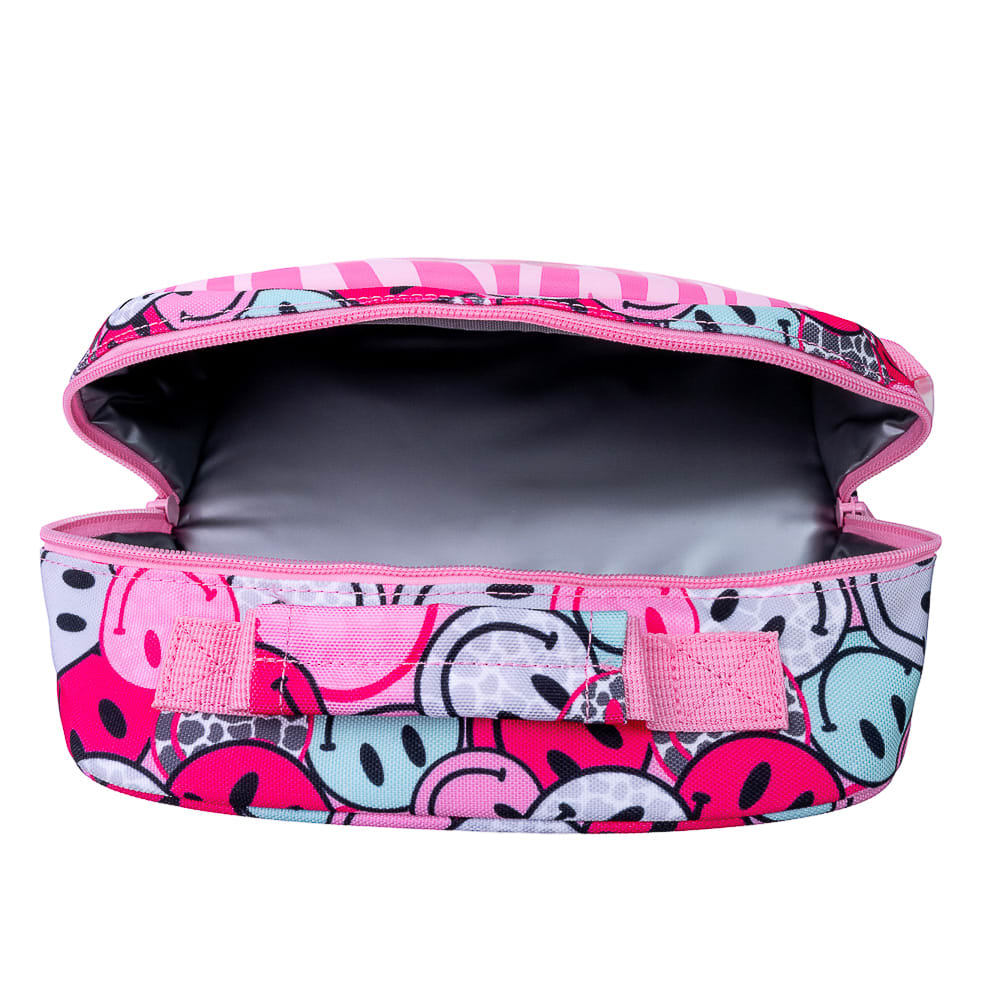 Cubs Hard Top Lunch Bag – Pink Smiles