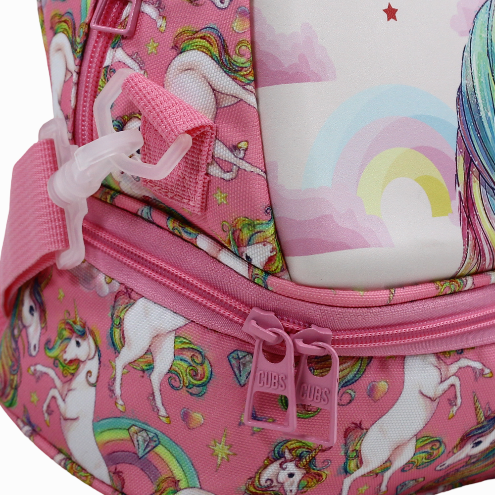 Cubs Rainbow Unicorn Hard Top Lunch Bag