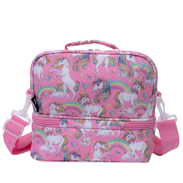 Cubs Rainbow Unicorn Hard Top Lunch Bag 5L