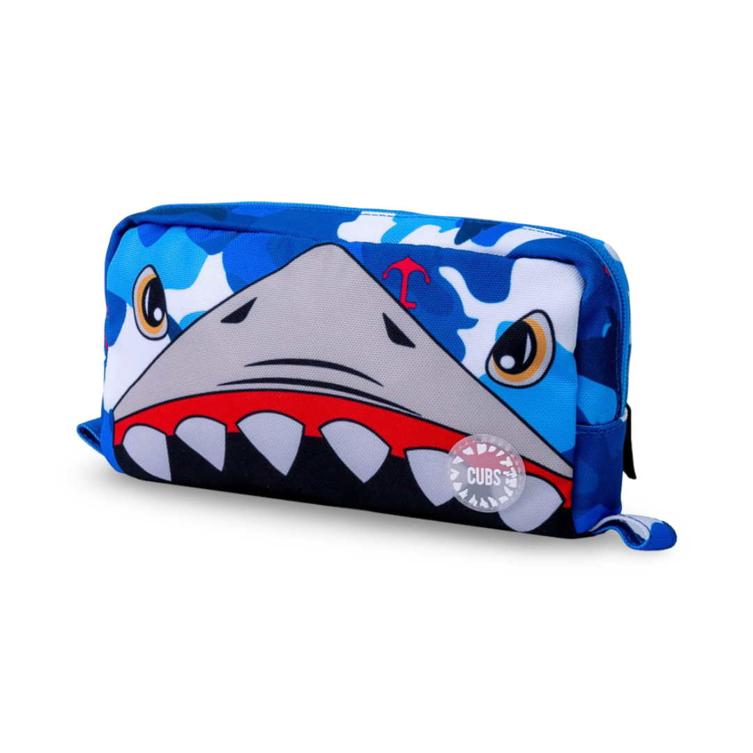 Cubs Shark Teeth Pencil Case Hard Top