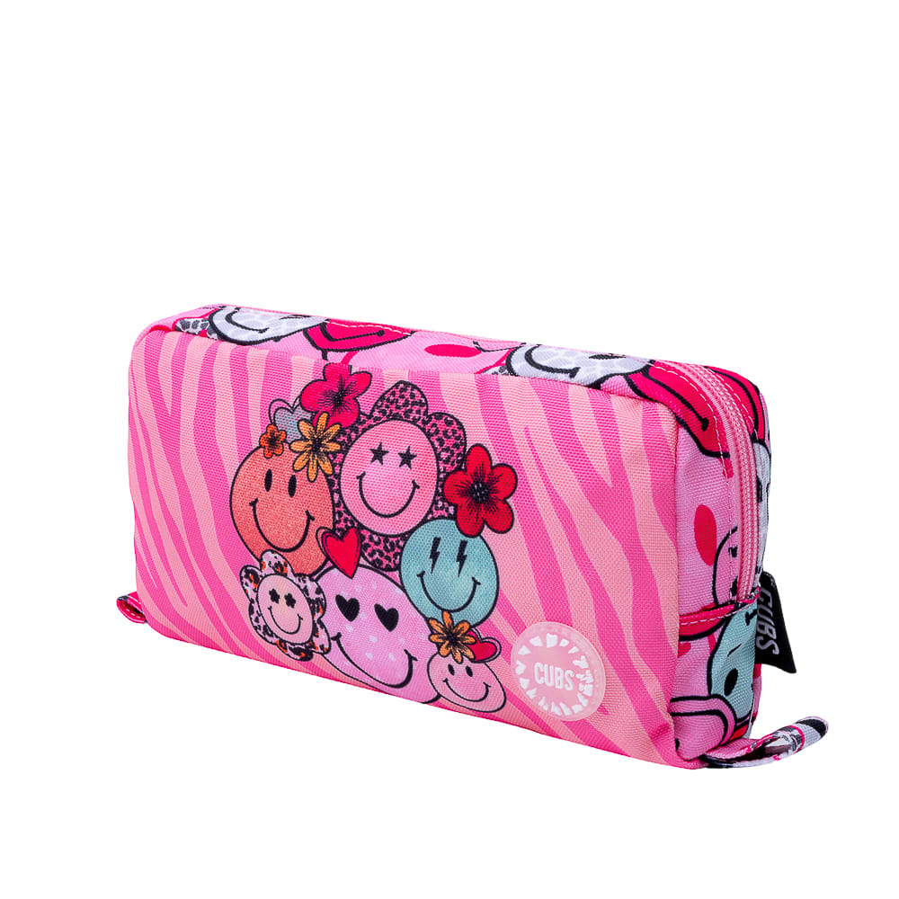 Cubs Pink Smiles Hard Top Pencil Case