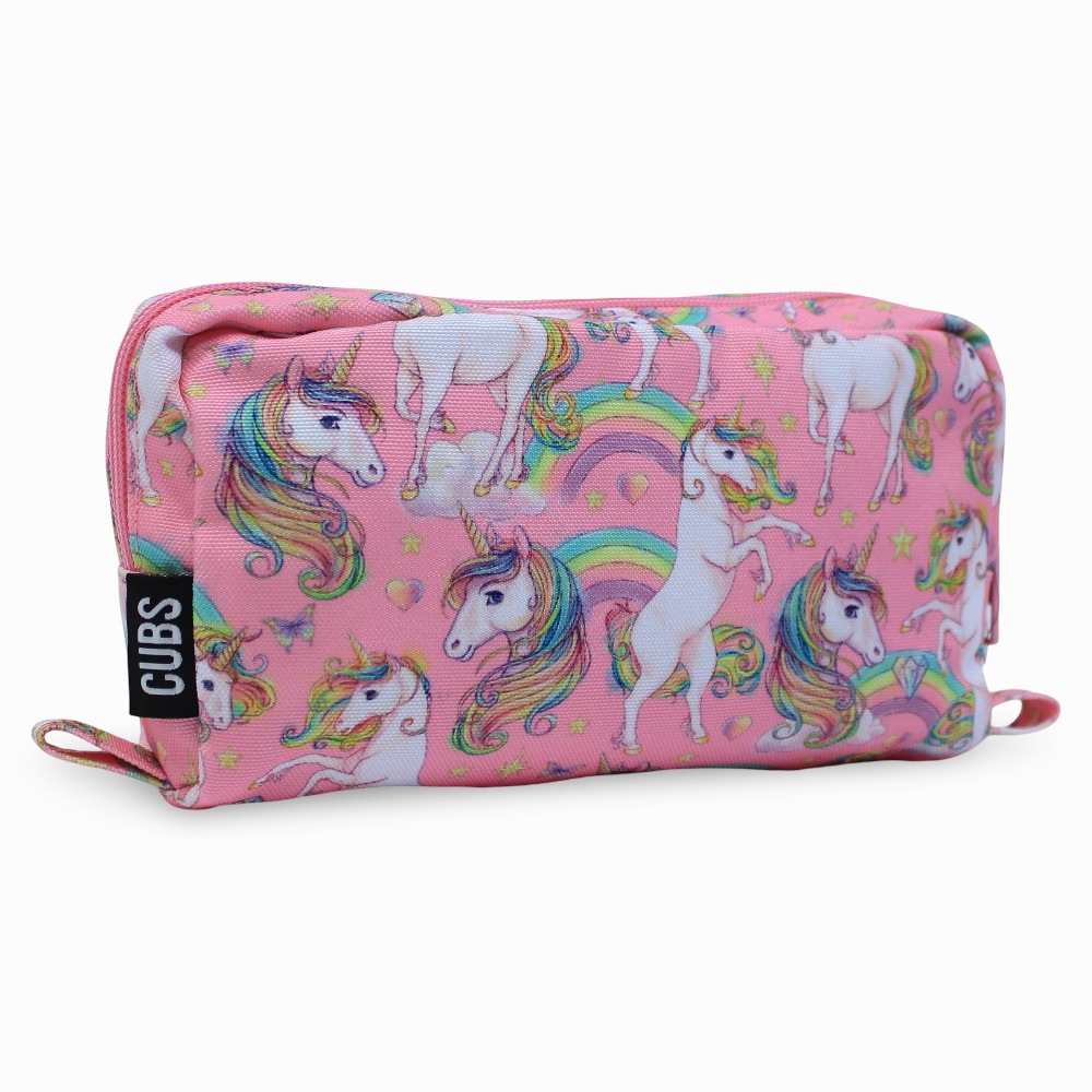 Cubs Rainbow Unicorn Hard Top Pencil Case