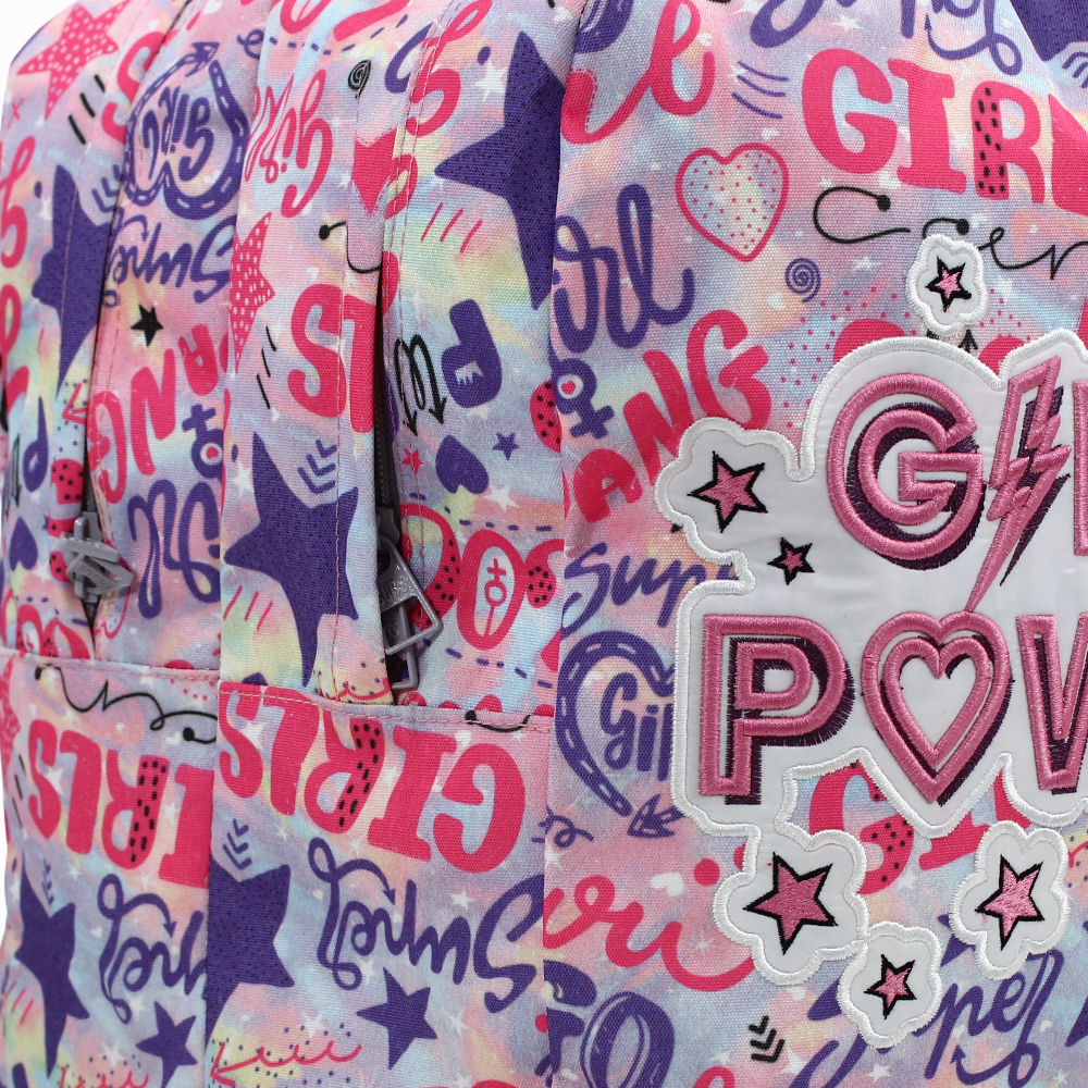 Cubs Girls Gang Power Backpack Big & Basic – Pink