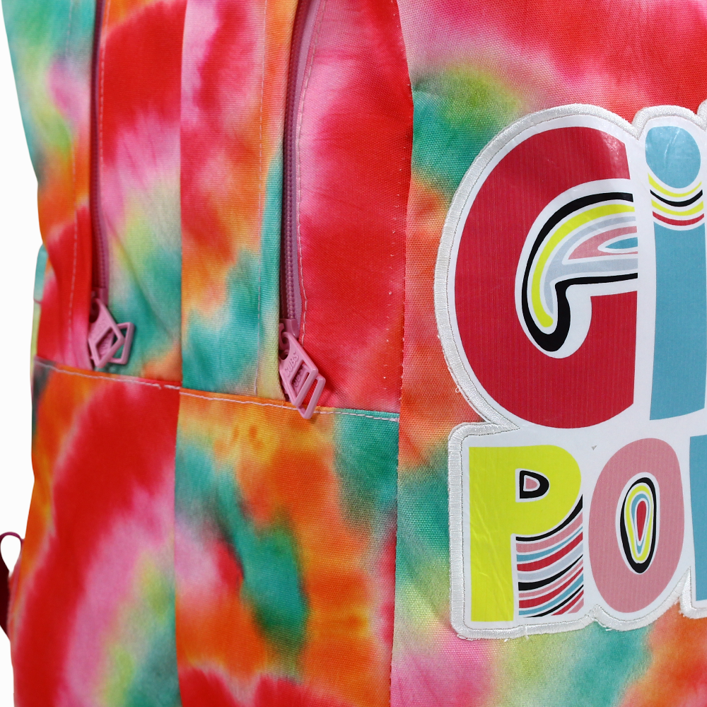 Cubs Girl Power Tie Dye Backpack Big & Basic – Colorful