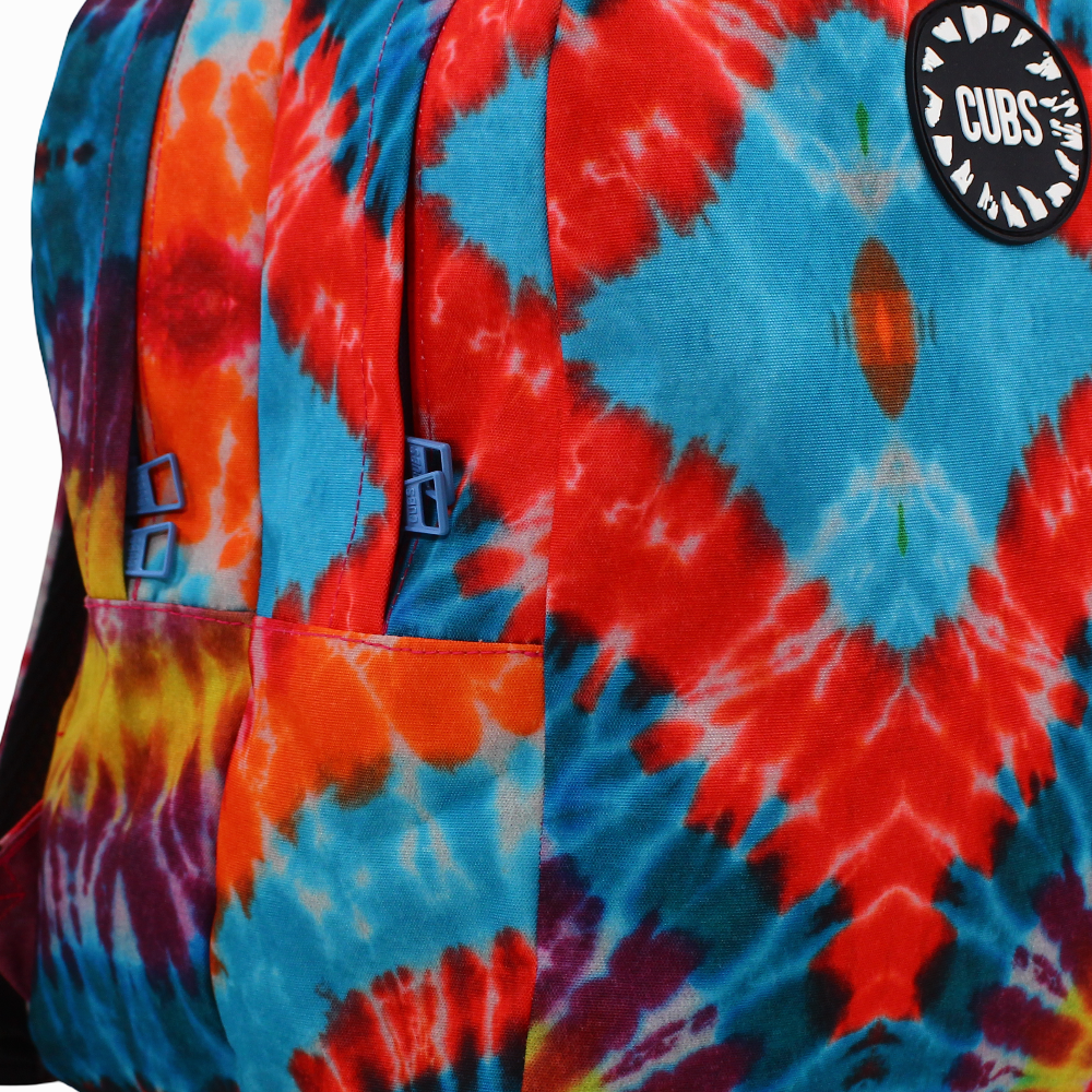 Cubs Tie Dye Backpack Big & Basic – Colorful