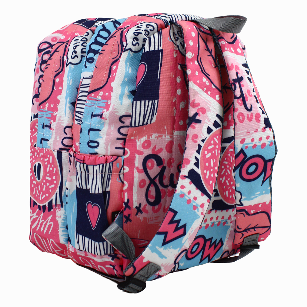 Cubs Coffee & Latte Backpack Big & Basic – Pink