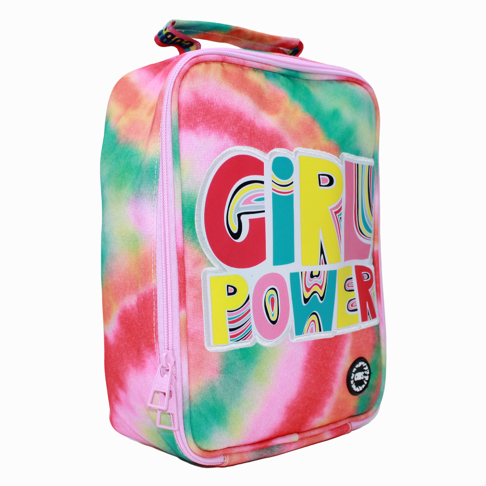 Cubs Girl Power Tie Dye Big And Basic Lunch Bag