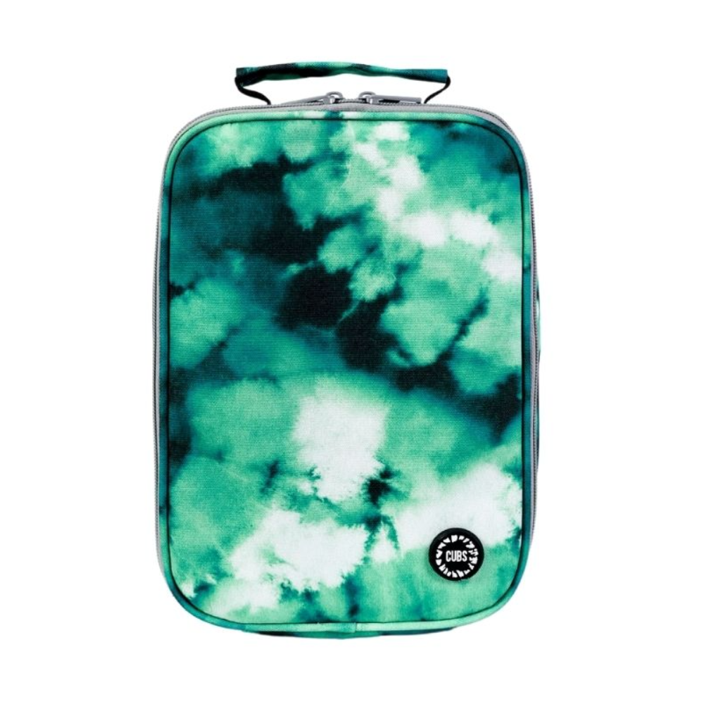 Cubs Army Green Tie Dye Big & Basic Lunch Bag