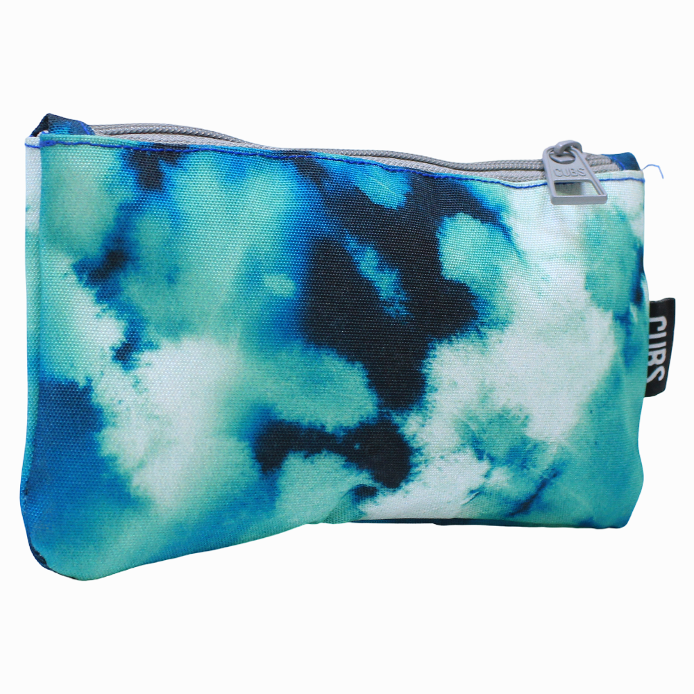 Cubs Army Green Tie Dye Big & Basic Pencil Case