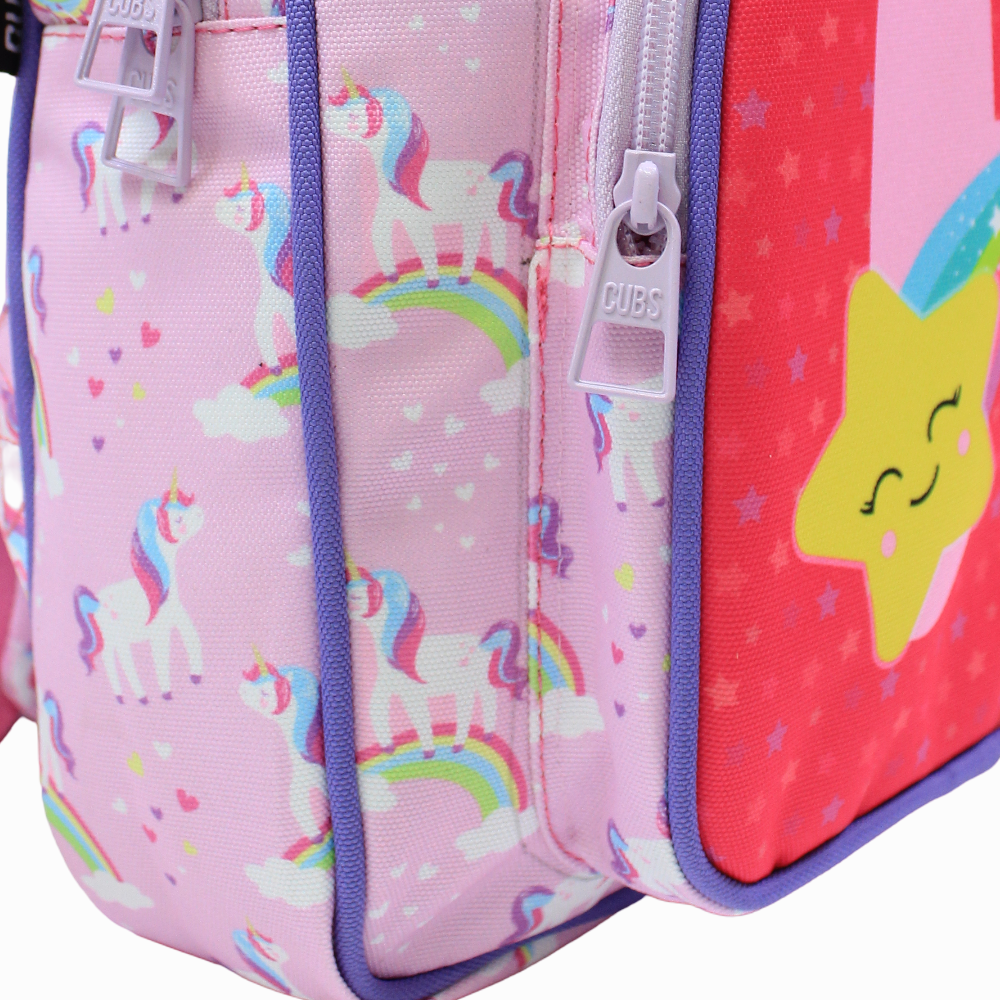 Cubs Pink Unicorn Letter R Nursery Backpack