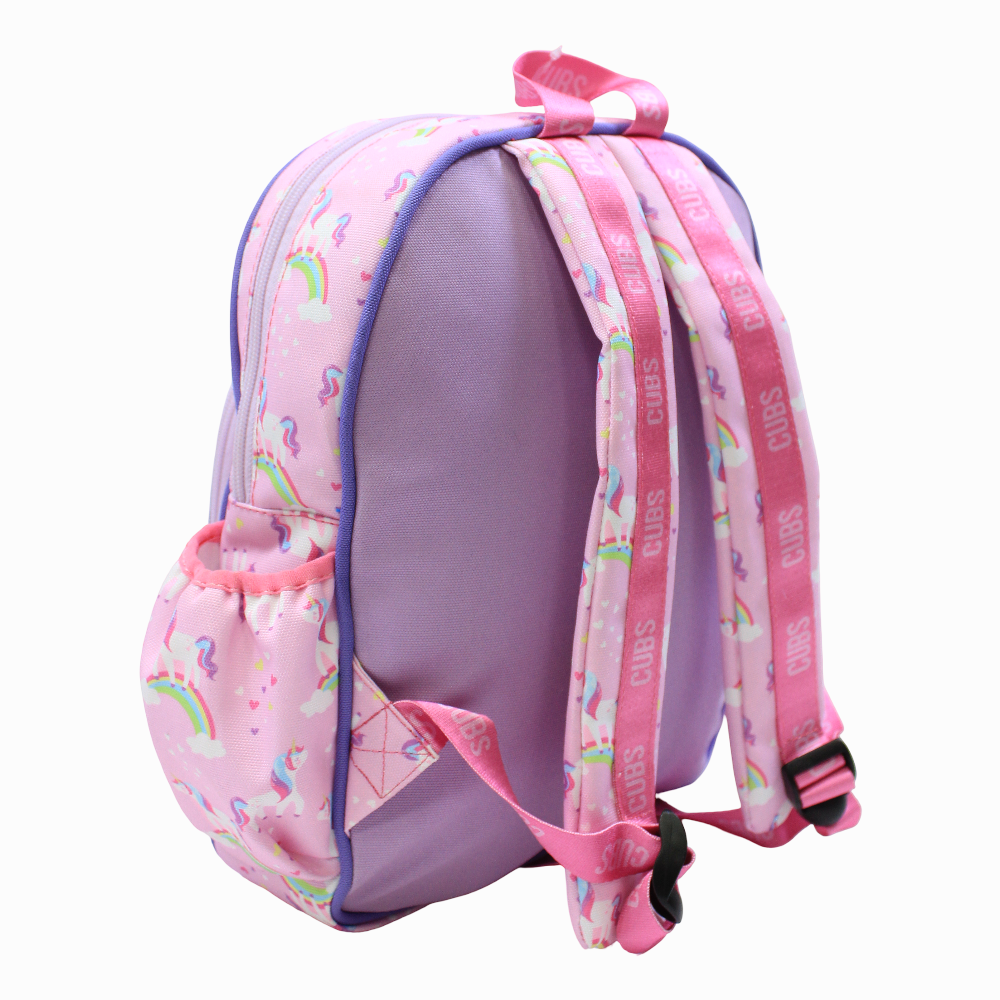 Cubs Pink Unicorn Letter R Nursery Backpack