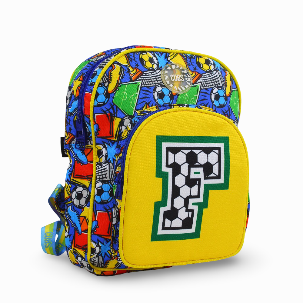 Cubs Football Fan Letter F Nursery Backpack