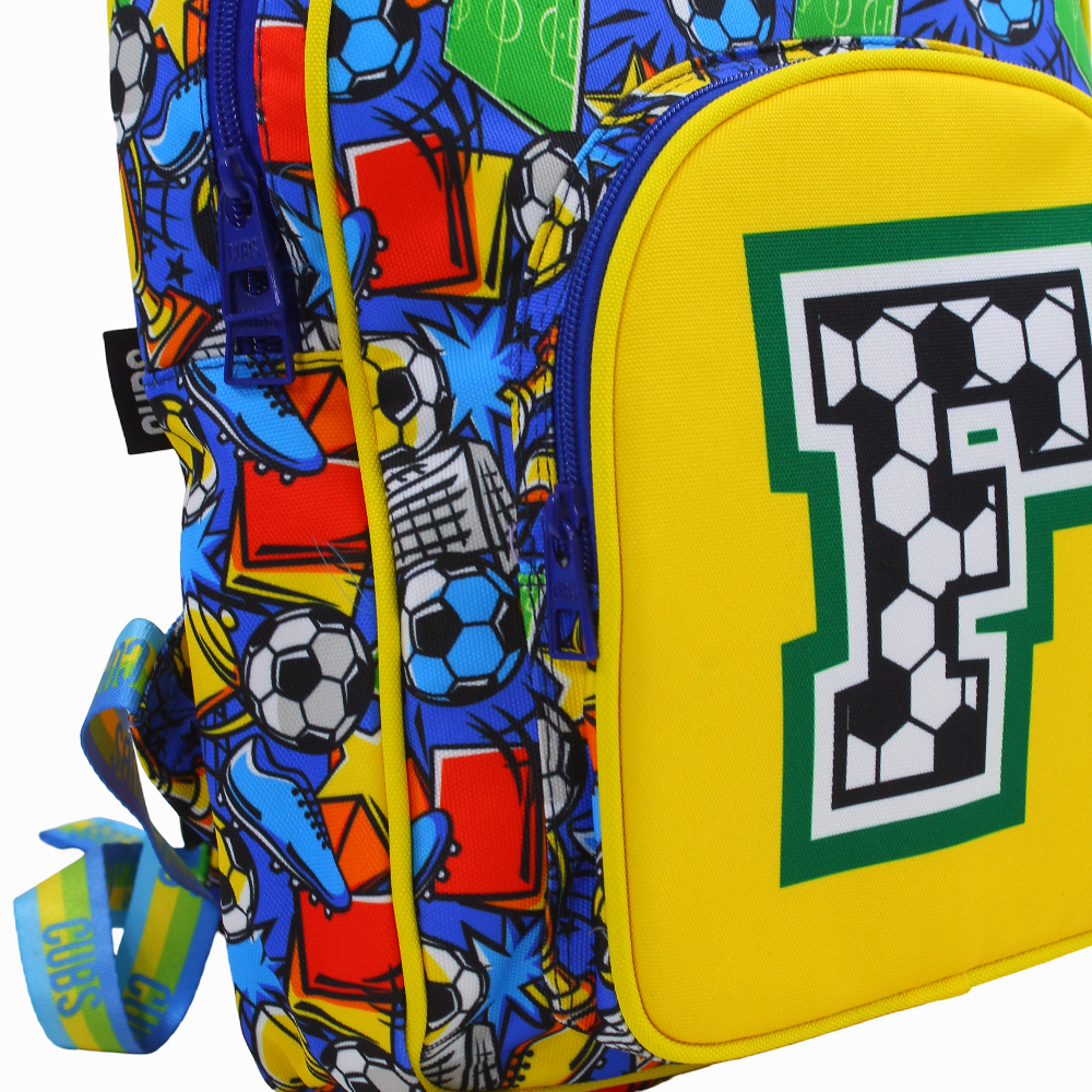 Cubs Football Fan Letter F Nursery Backpack