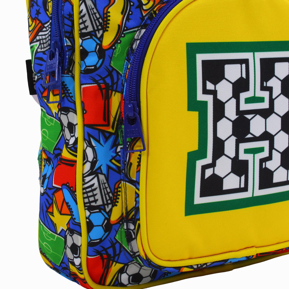 Cubs Football Fan Letter H Nursery Backpack