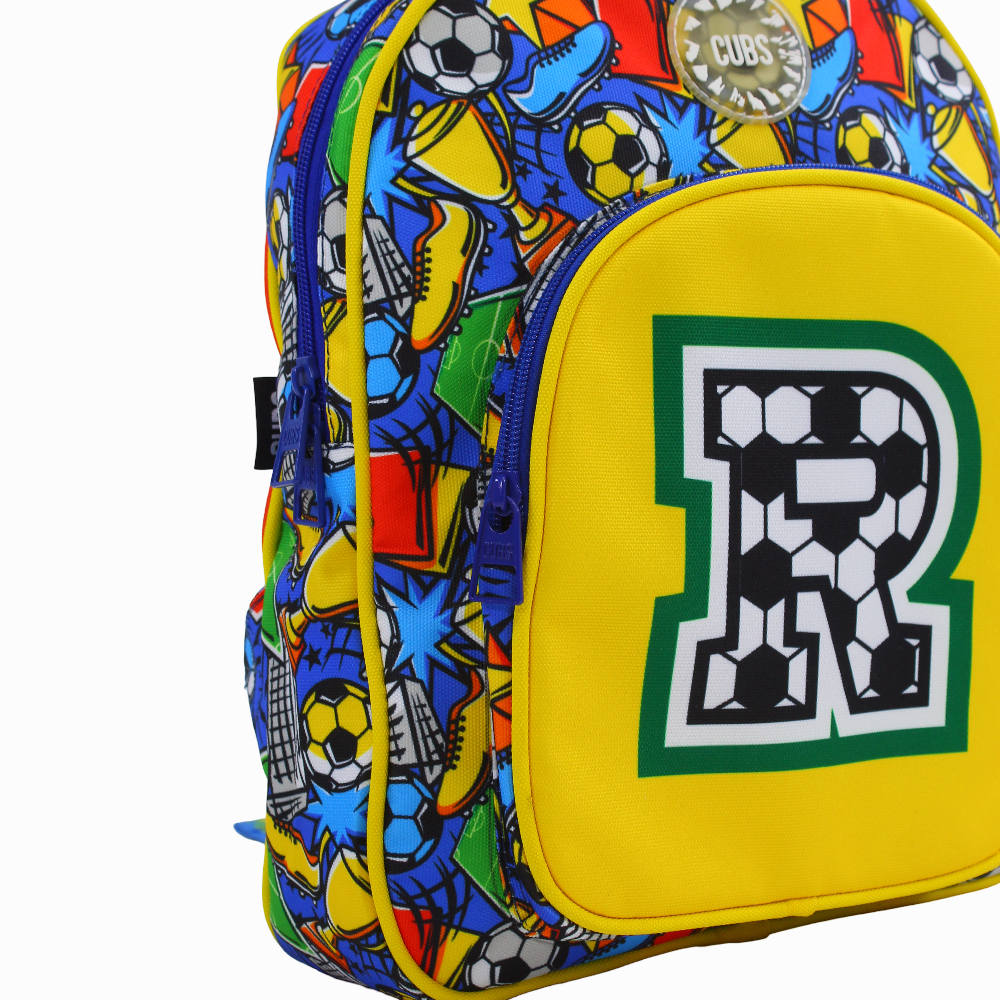 Cubs Football Fan Letter R Nursery Backpack