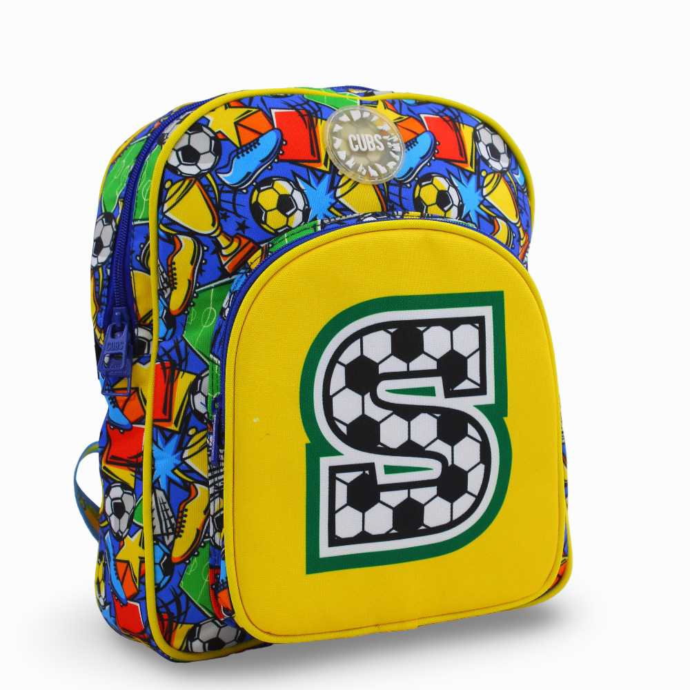 Cubs Football Fan Letter S Nursery Backpack