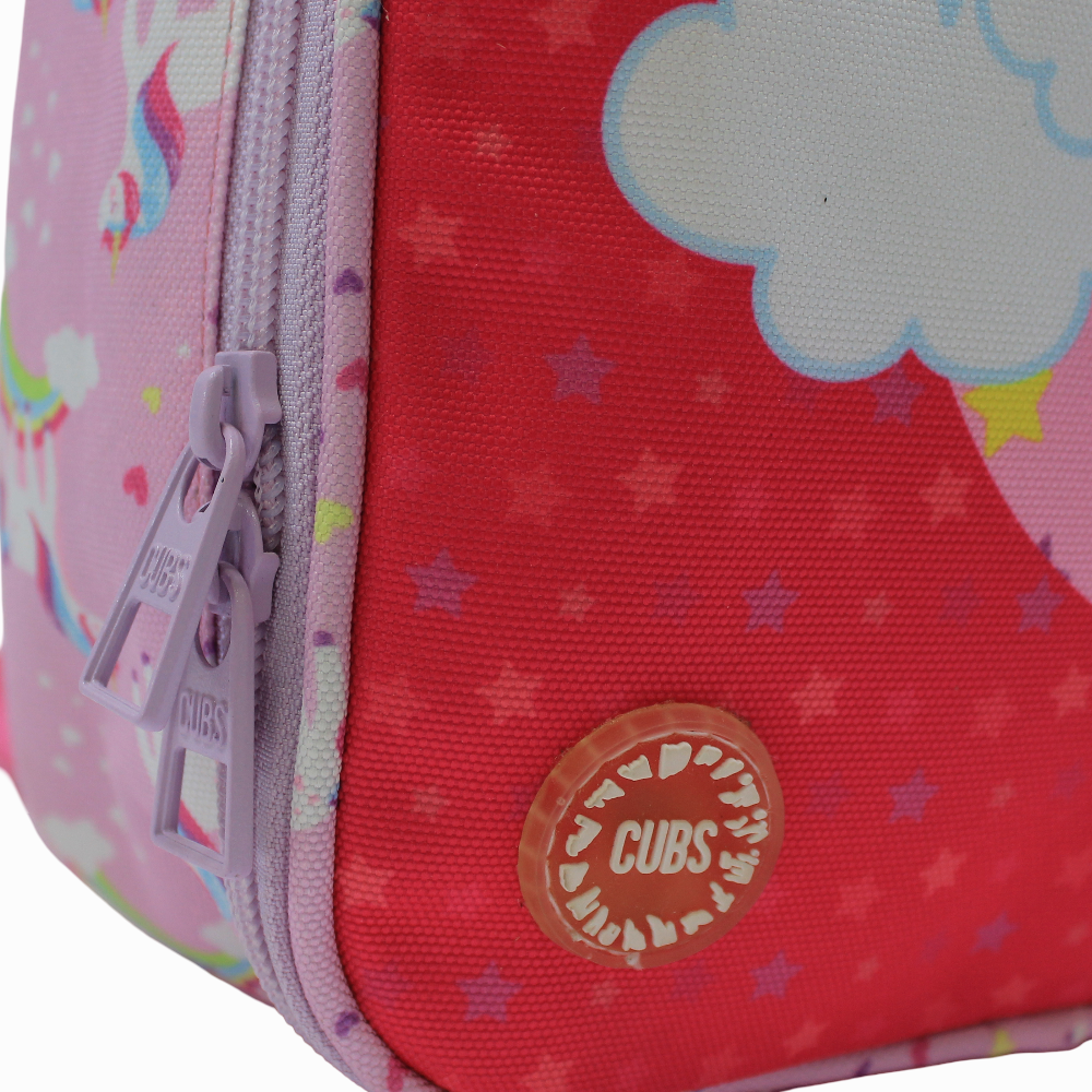 Cubs Pink Unicorn Letter G Nursery Lunch Backpack