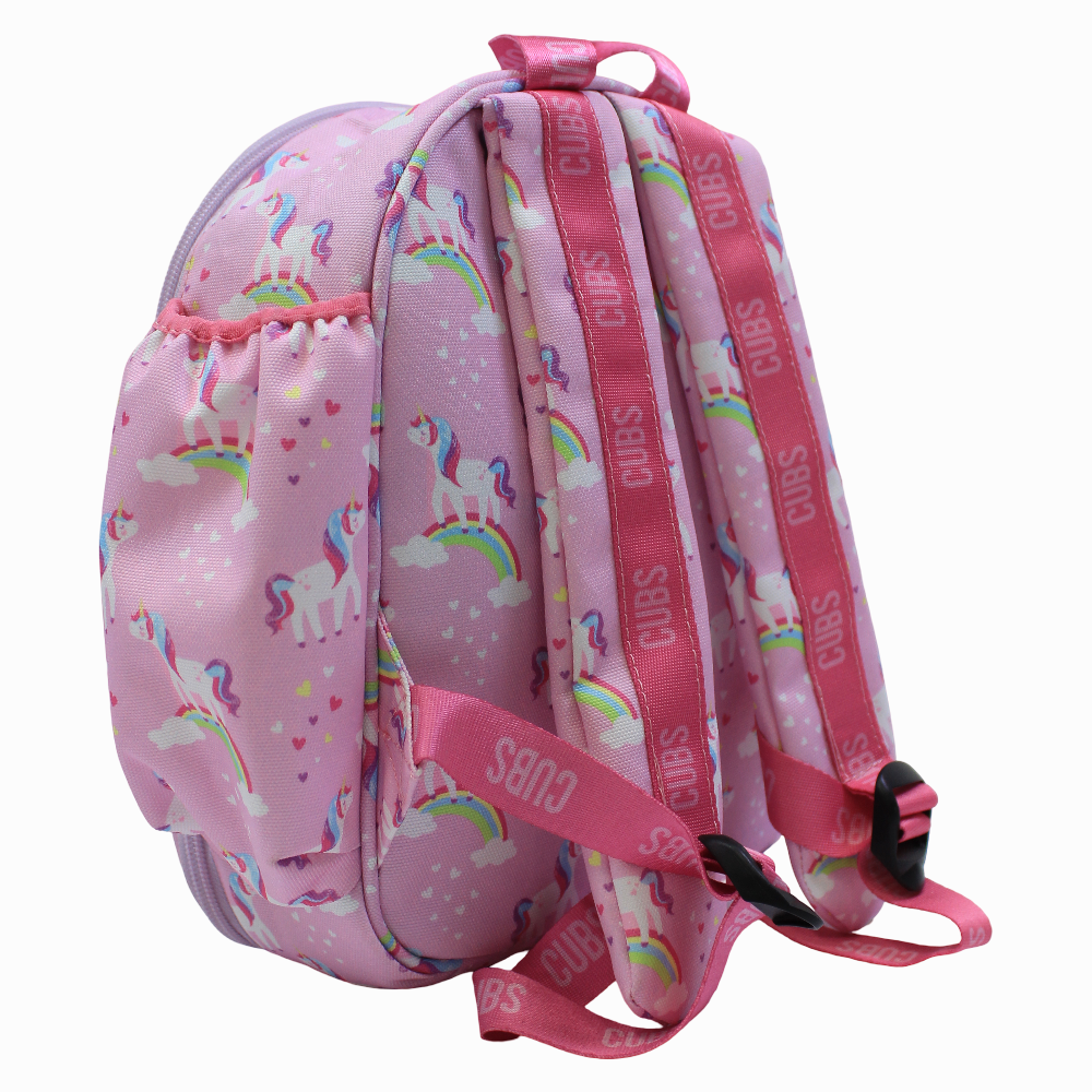 Cubs Pink Unicorn Letter Z Nursery Lunch Backpack