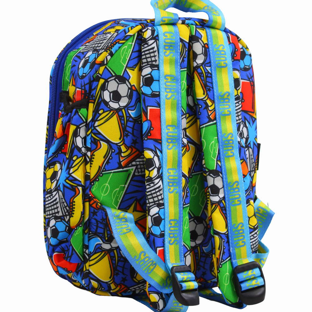 Cubs Football Fan Letter F Lunch Nursery Backpack