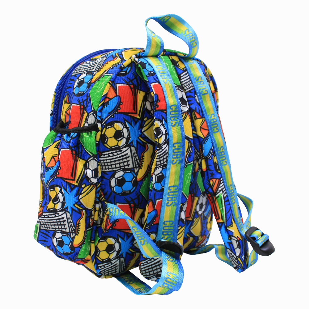 Cubs Football Fan letter H Nursery Lunch Backpack