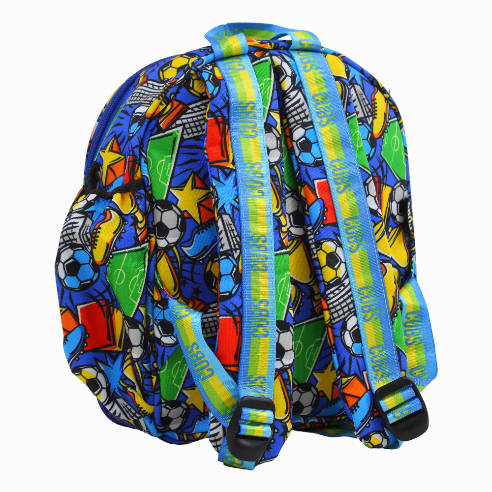 Cubs Football Fan letter R Lunch Nursery Backpack