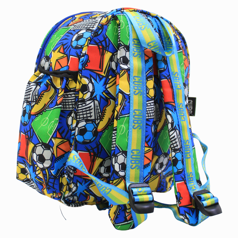 Cubs Football Fan letter S Nursery Lunch Backpack