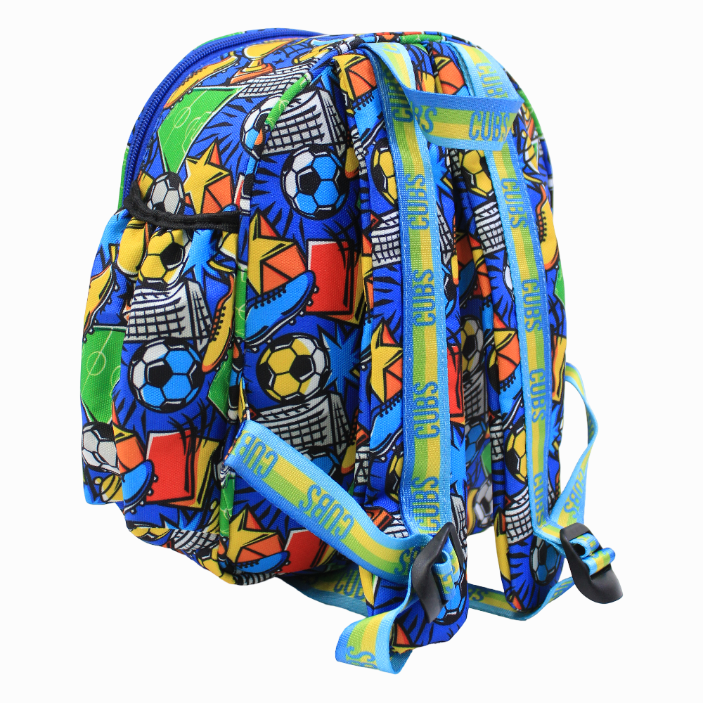 Cubs Football Fan letter T Nursery Lunch Backpack