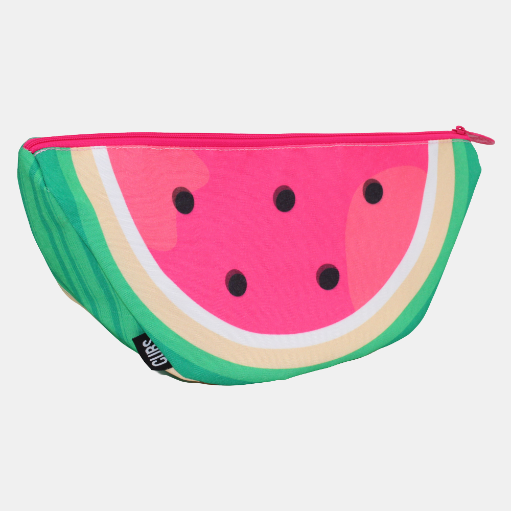 Watermelon Fuchsia Holes Large Pouch