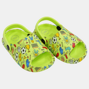 Boys Rubber Sandals – Green