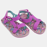 Girls Rubber Sandal – Purple