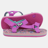 Girls Rubber Sandal – Purple