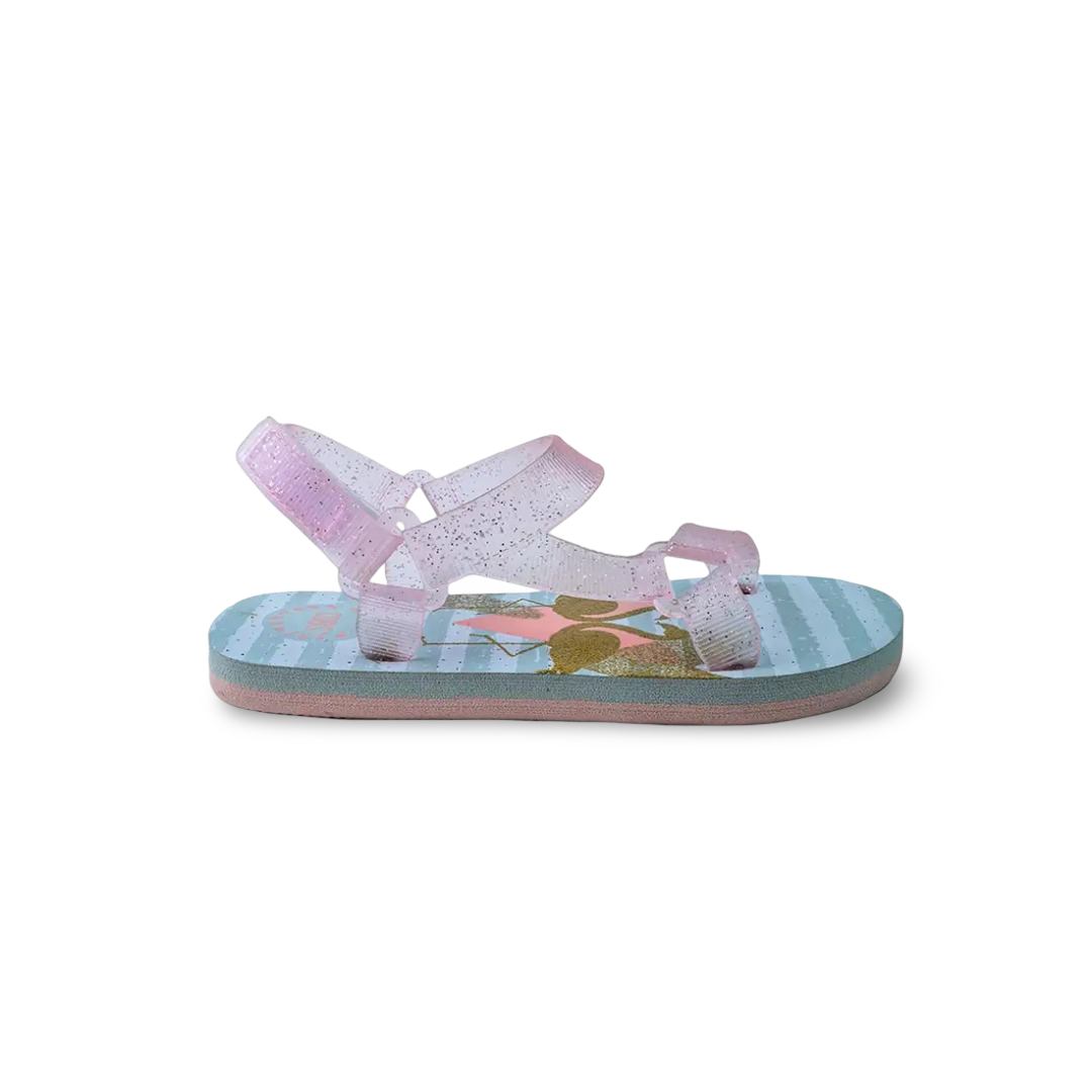 Girls Rubber Sandal – Pink