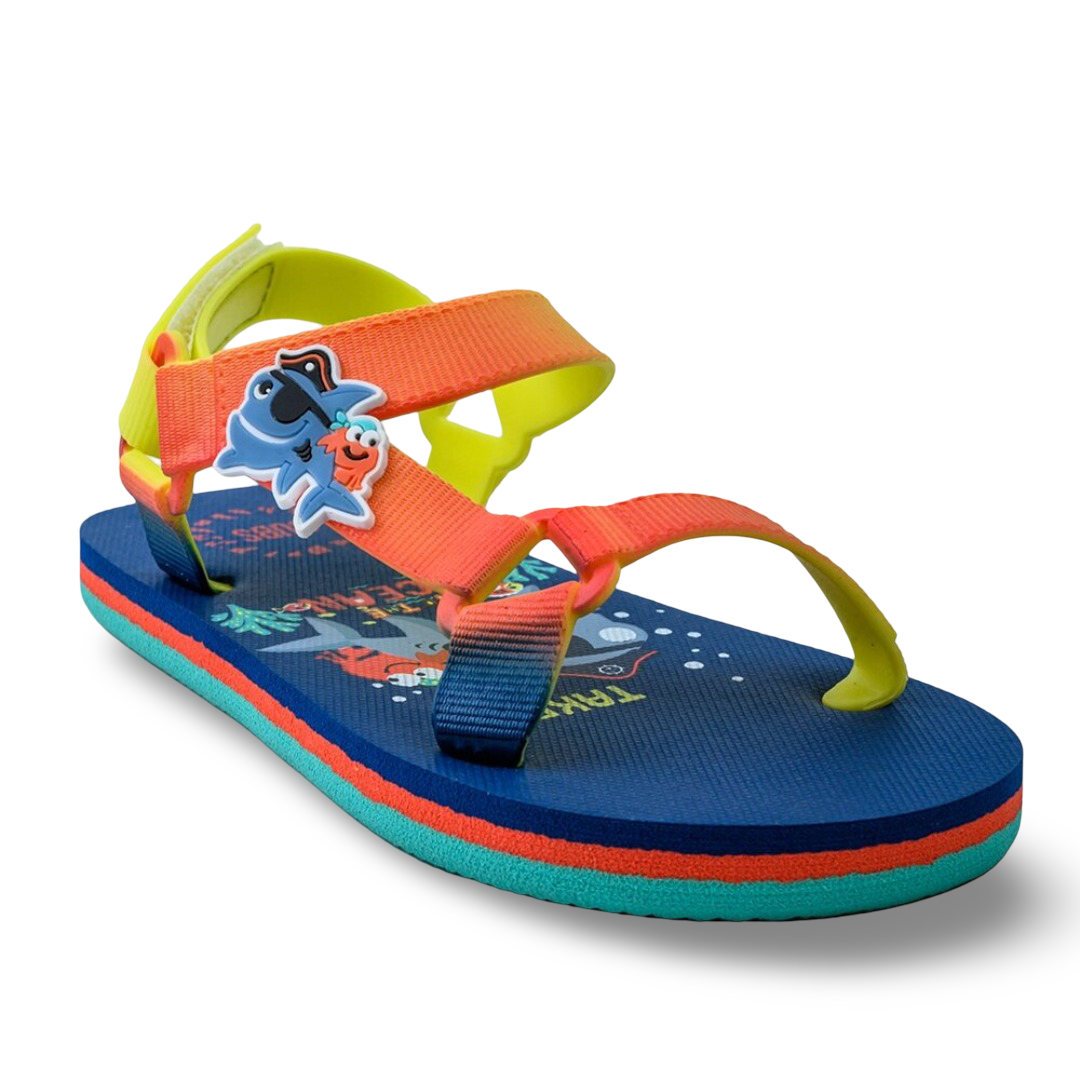Boys Rubber Sandal – Under The Sea Theme
