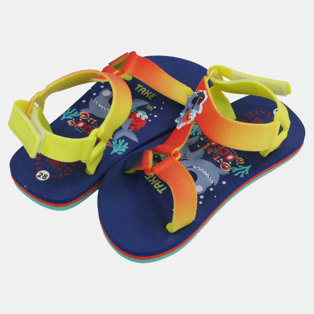 Boys Rubber Sandal – Under The Sea Theme
