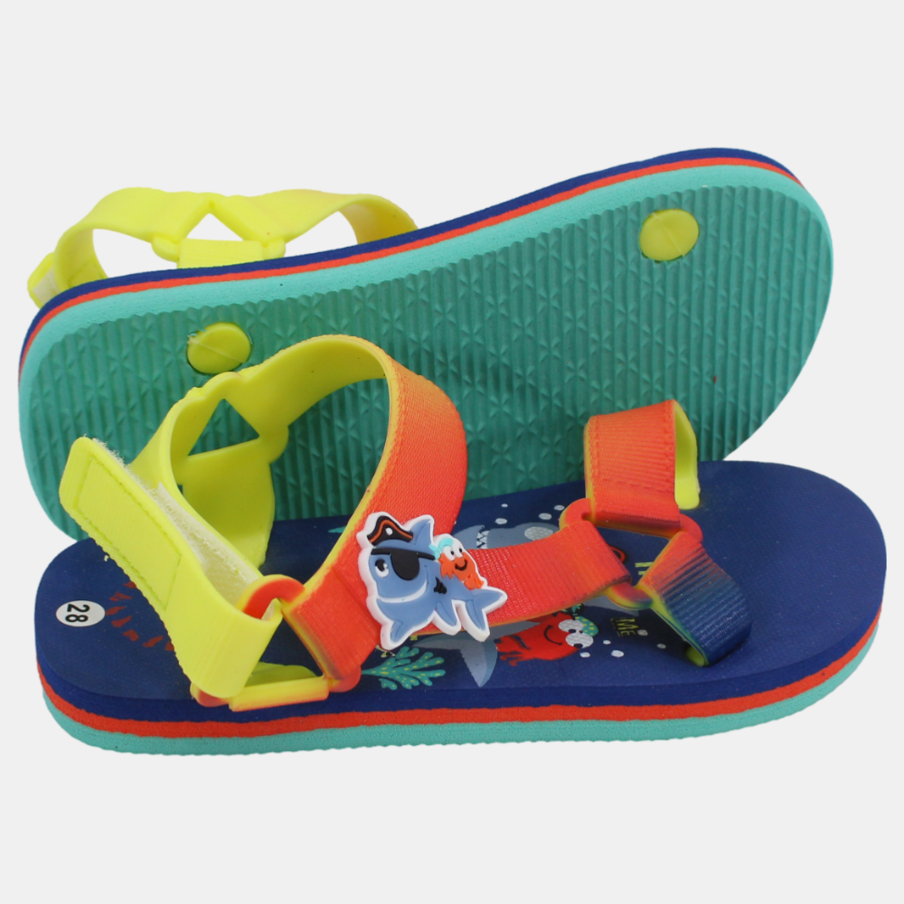Boys Rubber Sandal – Under The Sea Theme
