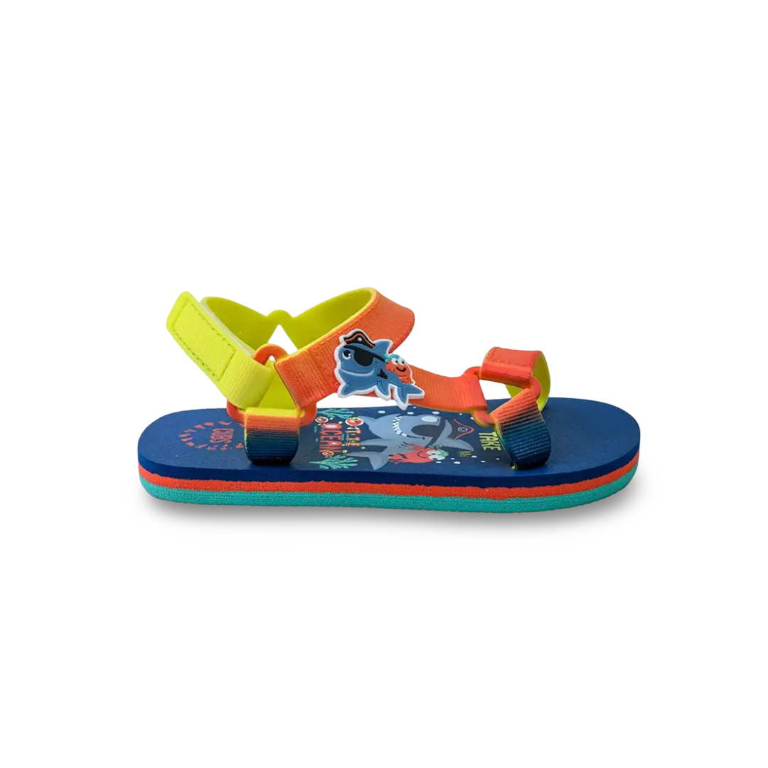 Boys Rubber Sandal – Under The Sea Theme