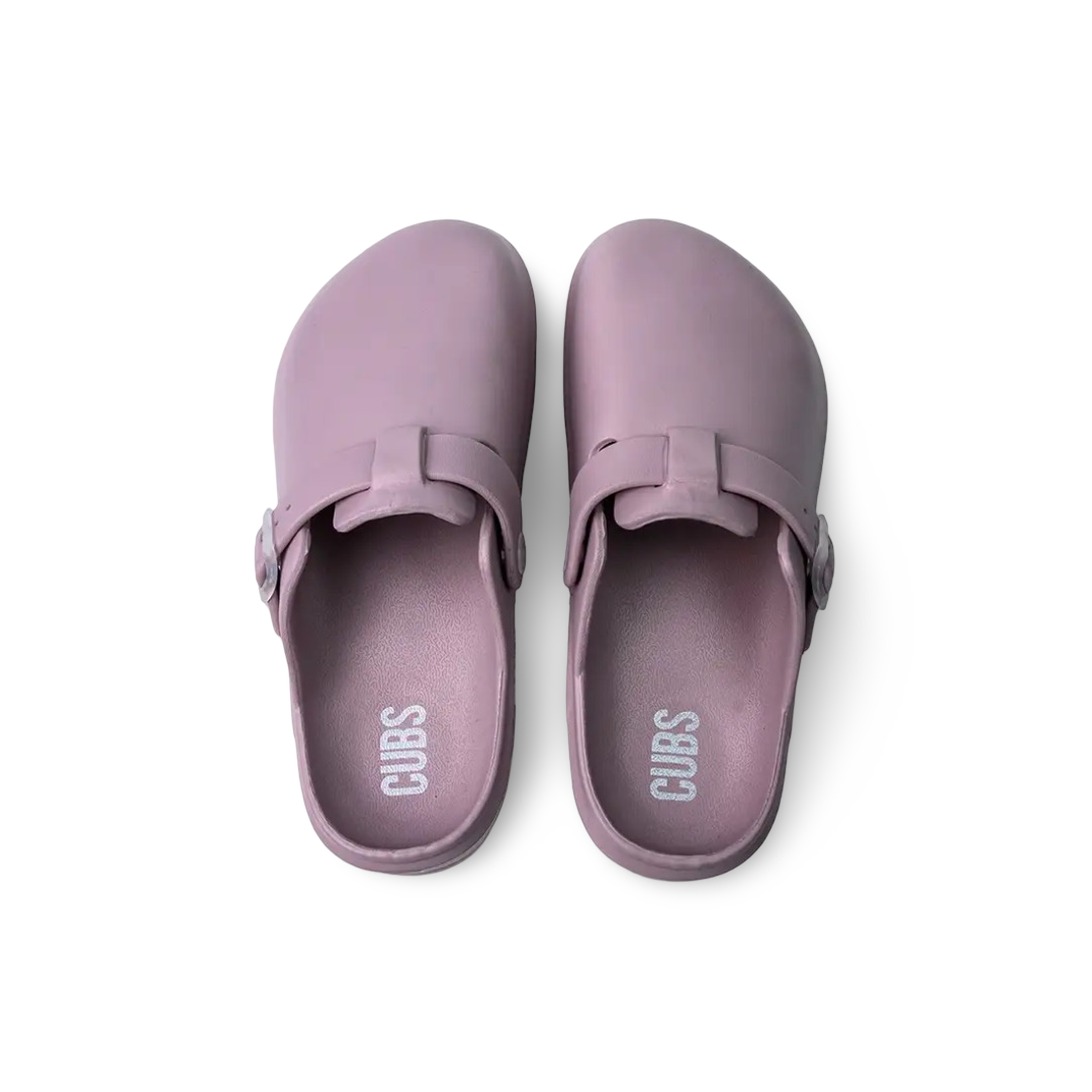 Girls Rubber Clogs – Dusty Pink