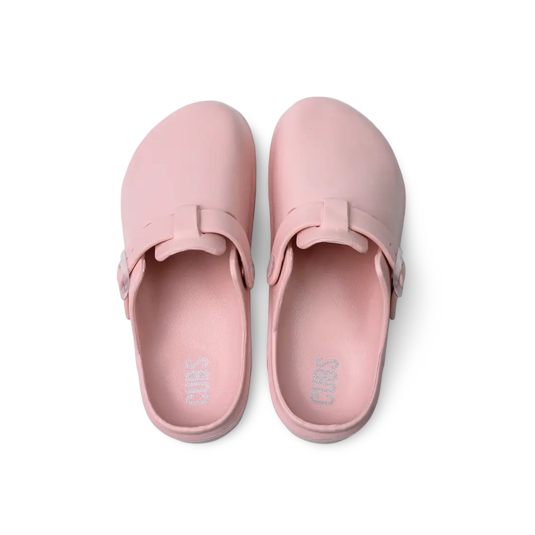 Girls Rubber Clogs – Dusty Pink