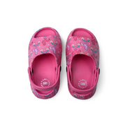 Girls Rubber Sandals – Pink with Unicorn Design