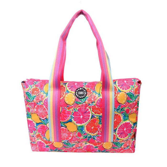 Cubs Beach Bag – Tropical Fruit 2