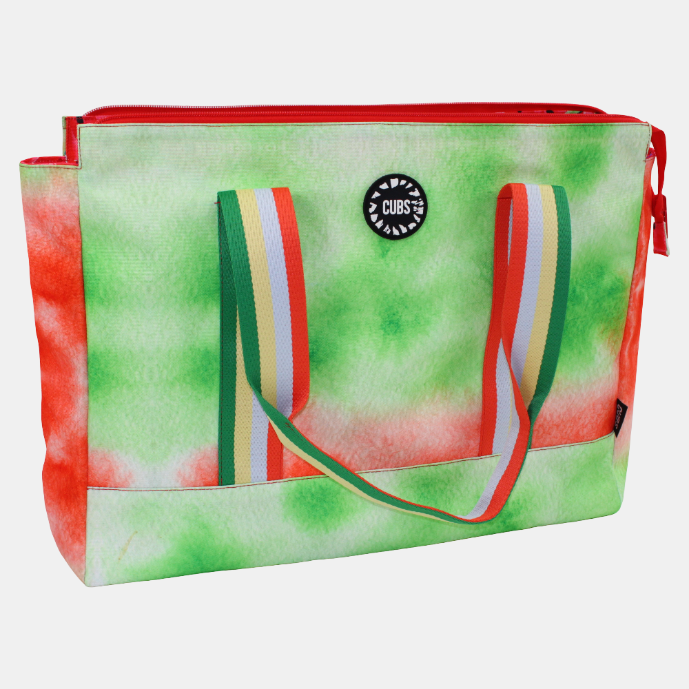 Green Watermelon Cocktail Double Face Tote Bag