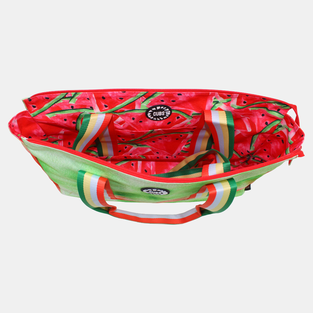 Green Watermelon Cocktail Double Face Tote Bag