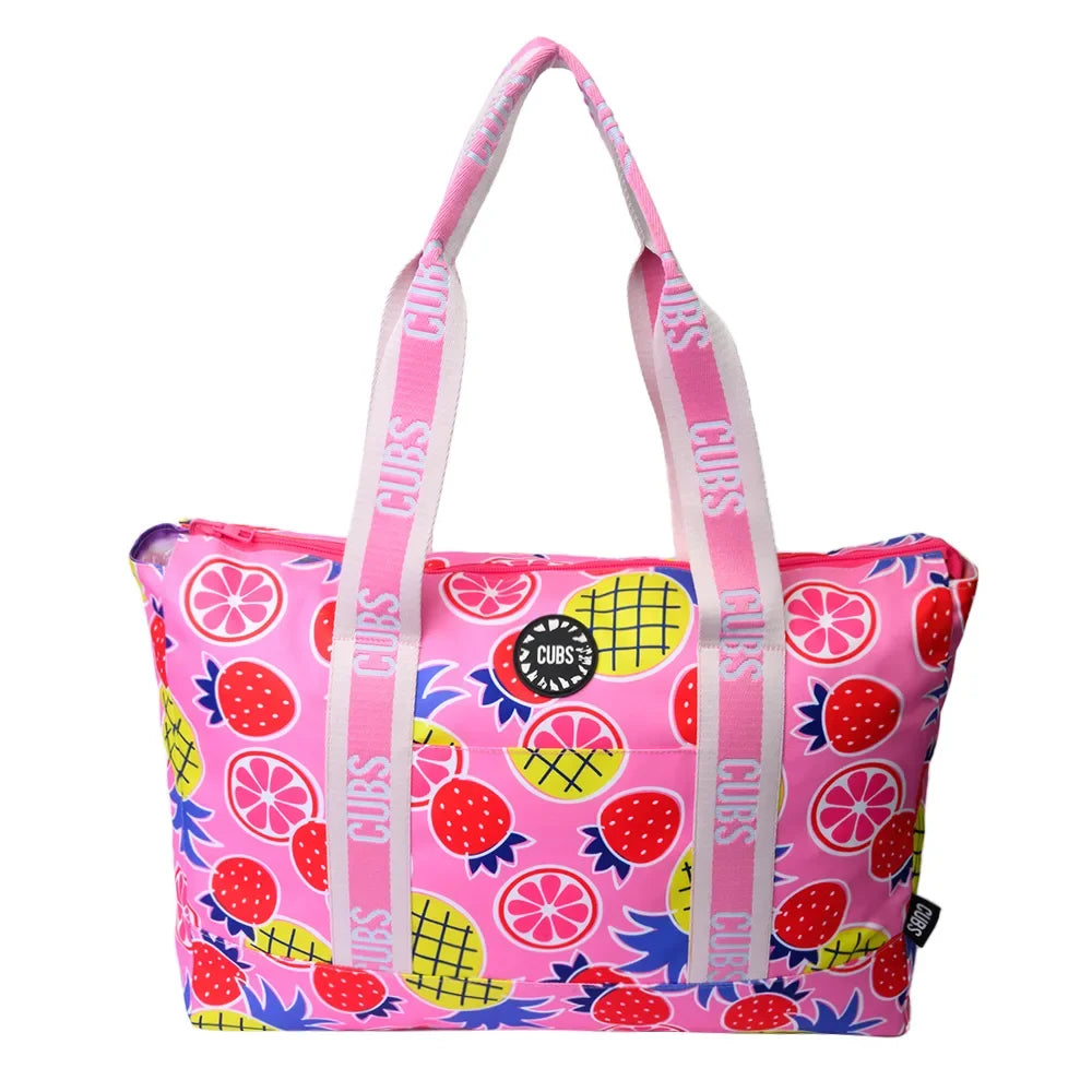 Cubs Beach Bag – Pineapple & Strawberry